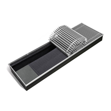 Внутрипольный конвектор КЗТО Бриз 300100 3000 U (5Ал 12) БР300100*3000UКНР5АЛ12Ч