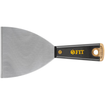 Шпатель для удаления ржавчины Профи, толщ. лезвия 1 мм, пластик.ручка с метал.бойком 4 (100 мм)