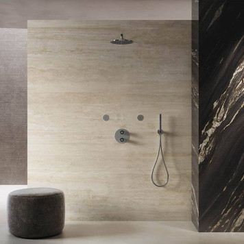 Newform X-STEEL 316 Ручной душ, кронштейн-уголок 1/2, шланг: 150 см, цвет: INOX. 69645X.50.050-1