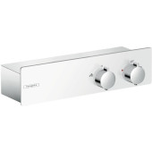 13102400 HG ShowerTablet 350 термостатический смеситель для душа белый/хром 13102400