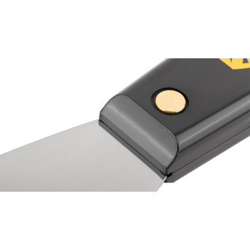 Шпатель для удаления ржавчины Профи, толщ. лезвия 1 мм, пластик.ручка с метал.бойком 2 (50 мм)-7