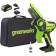 Пила цепная аккумуляторная Greenworks G24MCS10k4 (мини) (АКБ 4Ач и ЗУ)