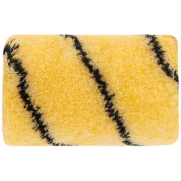 Ролик полиакриловый, бежевый с черной полоской, диам. 40/61 мм; ворс 10,4 мм, 100 мм