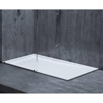 Salini Capri Поддон 150х80х8.2cм, с сифоном, S-Sense, цвет: белый матовый. 120211M-2