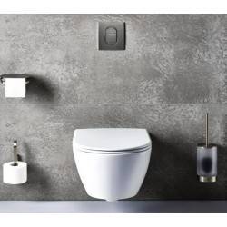 Унитаз, Grohe, Essence Ceramic, подвесной, с сиденьем, шгв 360-540-420, цвет-белый