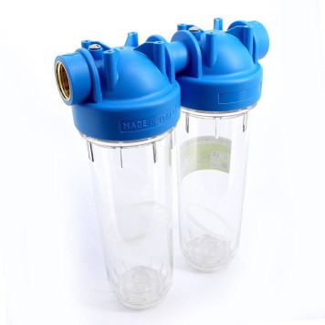 Колба фильтра 10 Atlas Filtri двойная DP DUO 1 2P SX, BX-1