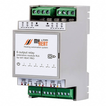 Релейный блок расширения MyHeat RL6-1