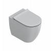 Catalano Sfera Унитаз напольный 54x35см Rimless, цвет: Cemento Satinato. 0514550023
