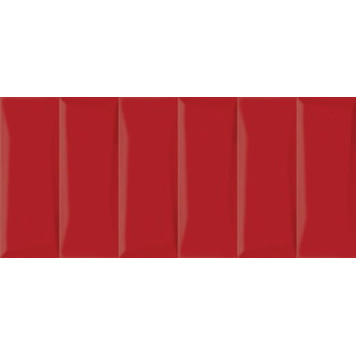 Evolution облицовочная плитка рельеф кирпичи красный (EVG413) 20x44