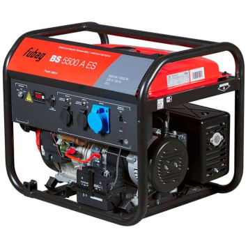 Электростанция бензиновая FUBAG BS 8000 A ES с электростартером и коннектором автоматики-1