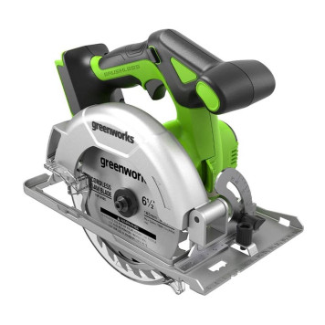 Пила циркулярная аккумуляторная Greenworks GD24CS165 24V (без АКБ и ЗУ)