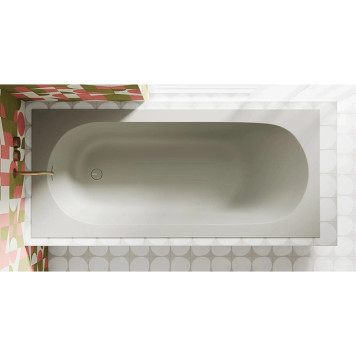 Salini Ornella Kit Ванна 170х80х60см., встраиваемая, S-Sense, донный клапан, сифон, щелевой слив-перелив, цвет: белый глянцевый. 102414G-2