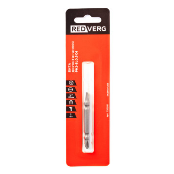 Бита REDVERG PH2-SL0,5х4 двусторонняя х65 (720591)