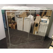 SaleAQSLX0408 Simplex Шкаф зеркальный 800х700х155 мм, LED 4000K, сенс. выключатель + регулятор, Белы SaleSLX0408_1138