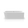 Knief Wall Corner L Ванна в правый угол 165x75х58см., с щелевым переливом, без сл-пер, цвет: белый матовый. 0100-091-06, 0100-255-L bi matt