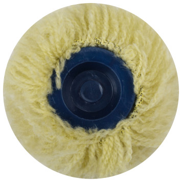 Валик полиакриловый нитяной, диаметр 40/76 мм, ворс 18 мм, бюгель 6 мм, зеленый, 150 мм-3