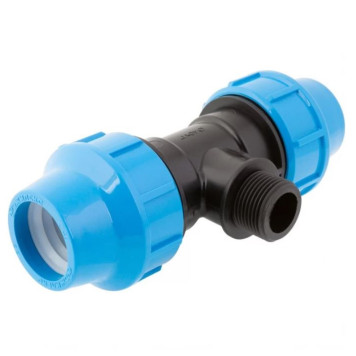 Тройник Н 40х1 для труб ПНД