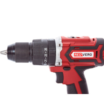 Шуруповерт аккумуляторный ударный бесщеточный REDVERG RD-IS18BLC/U (без акк, без з/у)-5