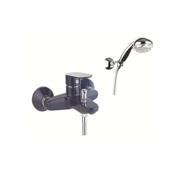 FIORE KEVON - CHIC 8150 ВАННА с душ. гарнитуром blue/chrome 81TX8150