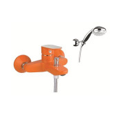 FIORE KEVON - CHIC 8150 ВАННА с душ. гарнитуром orange/chrome 81OX8150