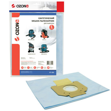 Мешок-пылесборник синтетический OZONE Turbo XT-201-2