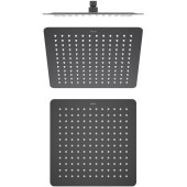 AQ2074MB квадратный верхний душ 3003002 мм, матовый черный AQ2074MB