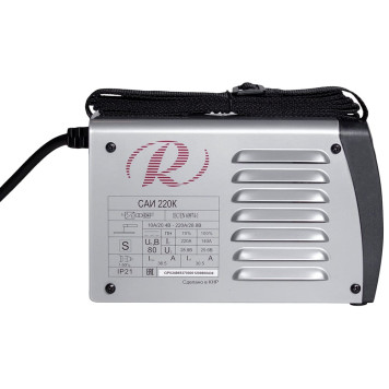 Аппарат сварочный инверторный Ресанта САИ 220К (компакт)-4