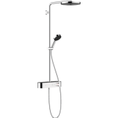 HG 24 220 000 Pulsify S Душевая система для душа, с терм., Ø260/105 мм, 1/3 режима 24220000