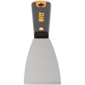 Шпатель для удаления ржавчины Профи, толщ. лезвия 1 мм, пластик.ручка с метал.бойком 2 (50 мм)-3