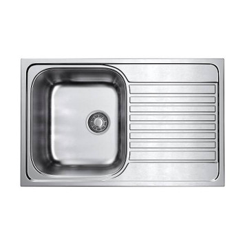 Omoikiri Kashiogawa 79-IN Кухонная мойка нерж. сталь 79x50 см, цвет: нержавеющая сталь 4993452