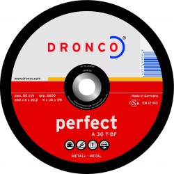 Шлифовальный диск Dronco A30T 115х6 (3116040)