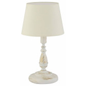 Настольная лампа декоративная ADILUX Roksana White 18538