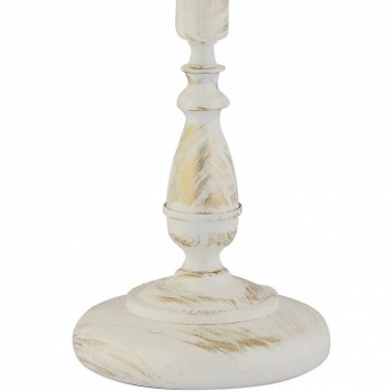 Настольная лампа декоративная ADILUX Roksana White 18538-1