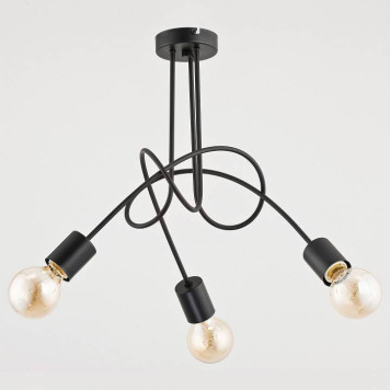 Люстра на штанге ADILUX Tango Black 23173