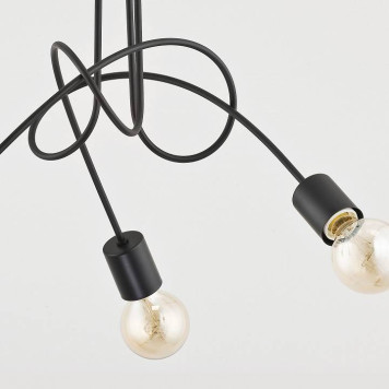 Люстра на штанге ADILUX Tango Black 23173-1