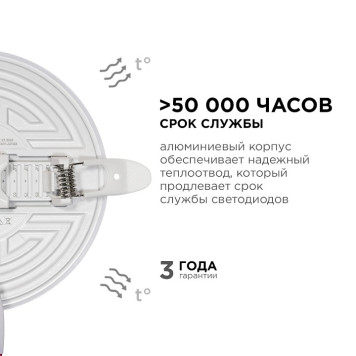 Встраиваемый светильник Apeyron Electrics 06-103-6