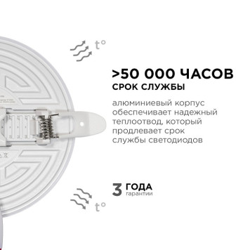 Встраиваемый светильник Apeyron Electrics 06-104-6