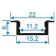 Короб встраиваемый Apeyron Electrics 08-02-Ч