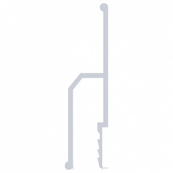 Профиль для контурной подсветки натяжного потолка Apeyron Electrics 08-61-3