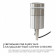 Наземный низкий светильник Apeyron Electrics 11-114