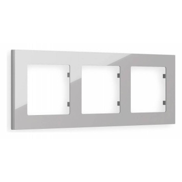 Рамка на 3 поста Ambrella Volt Techno AF220403