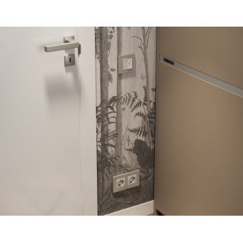 Рамка на 1 пост Ambrella Volt Qubi AF250361-3