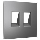 Накладка для розетки RJ-11 или RJ-45 Ambrella Volt ALFA AP6621