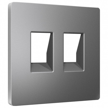 Накладка для розетки RJ-11 или RJ-45 Ambrella Volt ALFA AP6621