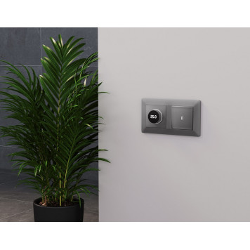 Терморегулятор электромеханический для теплого пола без рамки Ambrella Volt ALFA MA505810-1