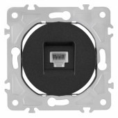 Розетка Ethernet RJ-45 без рамки Arte Milano am-202 202.45-1.black