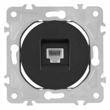 Розетка Ethernet RJ-45 без рамки Arte Milano am-202 202.45-1.black