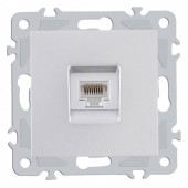 Розетка Ethernet RJ-45 без рамки Arte Milano am-206 206.45-1.silver