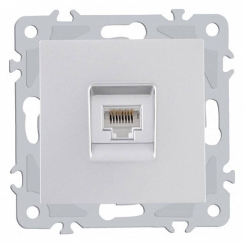 Розетка Ethernet RJ-45 без рамки Arte Milano am-206 206.45-1.silver