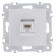 Розетка Ethernet RJ-45 без рамки Arte Milano am-206 206.45-1.silver